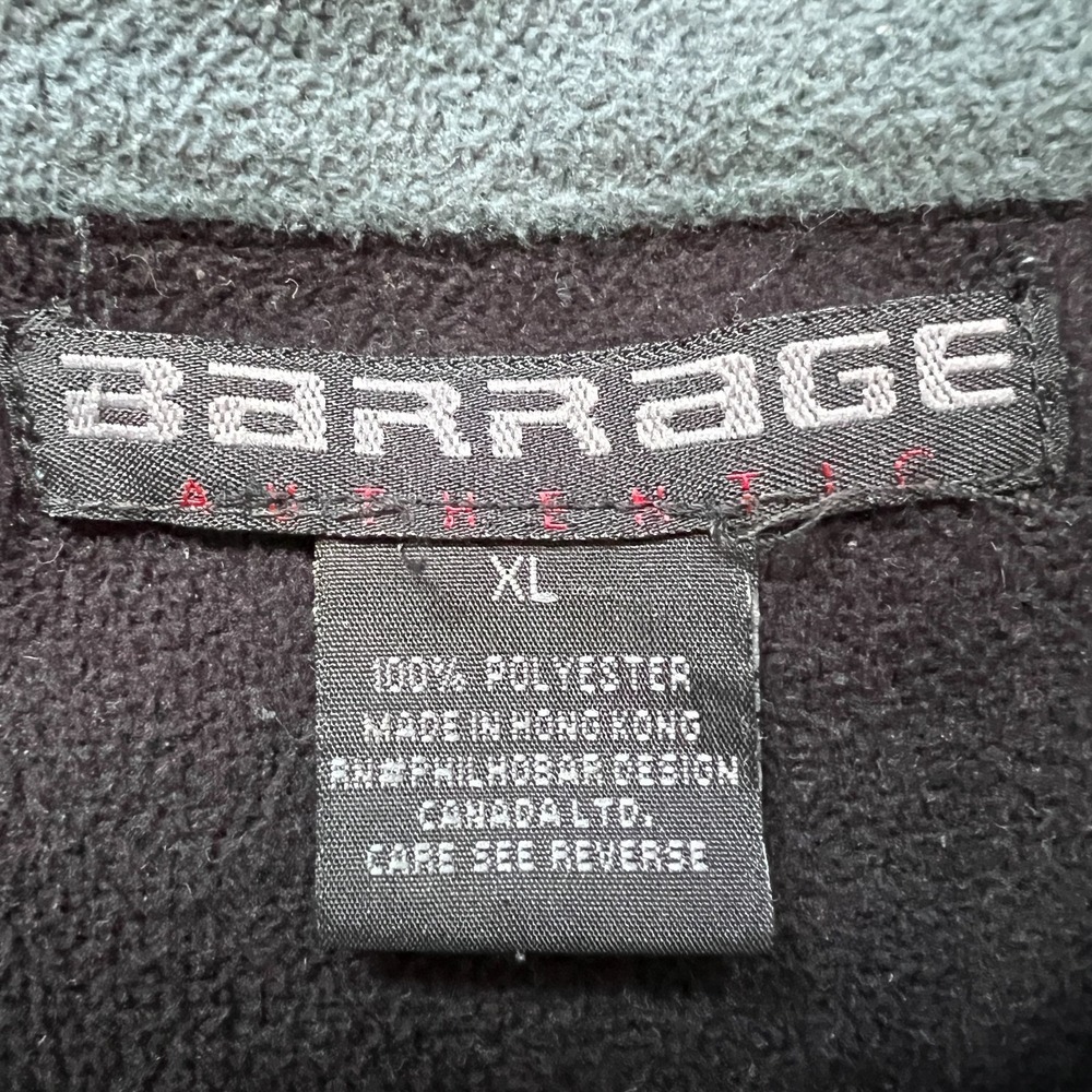Barrage Authentic Shirt Jacket Men XL Blue Heavy Fleece Philhobar Design - Picture 14 of 16